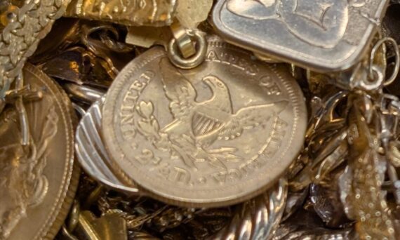 sell coins near Glenview mess of gold coins and jewelry